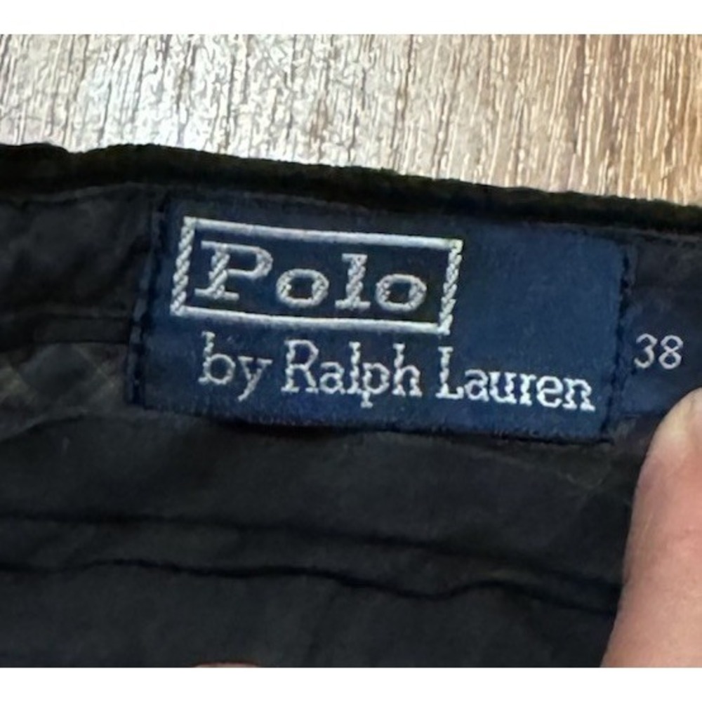 Vintage Polo Ralph Lauren Green Corduroy Hunting Pants 38 Sportsman Italy RRL - Picture 5 of 7